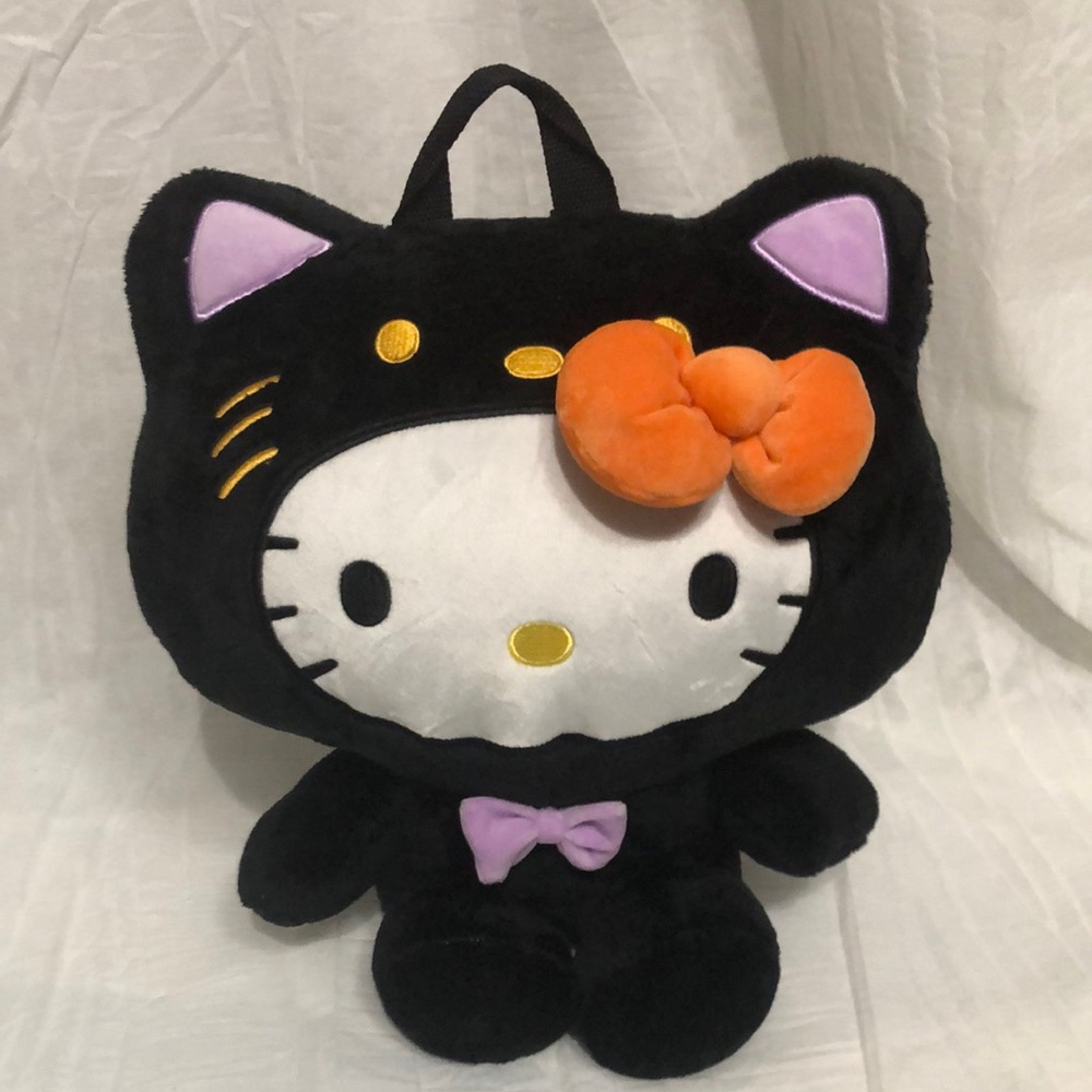 Hello Kitty Sanrio Halloween Plush Backpack